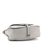 Calfskin Small Marcie Satchel Faded Blue