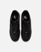 Nike Air Force 1 '07 Edge Black/Black-Metallic Silver