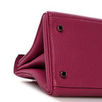 Taurillon Clemence Shoulder Kelly 42 Tosca