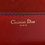 Calfskin J'Adior Chain Flap Bag Red