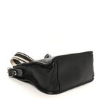 Vitello Daino Soft Hobo Messenger Bag Black