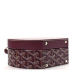Goyardine Alto Hatbox Burgundy