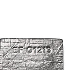 Metallic Calfskin Small Voyou Bag Silver