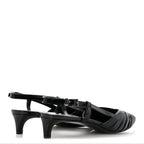 Calfskin Allure D'Orsay Slingback Pump 37.5 Black