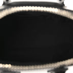 Shiny Lord Calfskin Mini Antigona Black