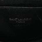 Grain De Poudre Matelasse Monochrome Monogram Mini Lou Camera Bag Black