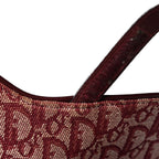 Monogram Saddle Bag Burgundy