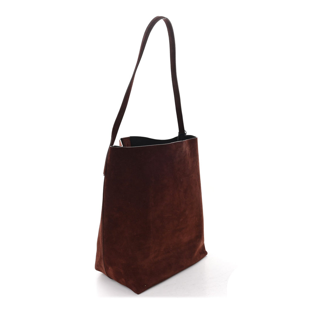 Suede Everyday Cabas Tote Chocolate
