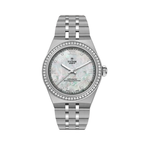 TUDOR Royal 30mm - White, Mother-of-Pearl, Diamond-Set on Bracelet