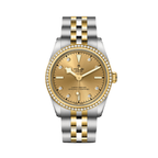 Black Bay One S&G 31mm - Champagne, Diamond-Set, Diamond Bezel on Bracelet