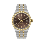 TUDOR Royal Yellow Gold Two-Tone 36mm - Brown on Bracelet