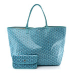 Goyardine Saint Louis GM Balise Beach Towel Set Turquoise