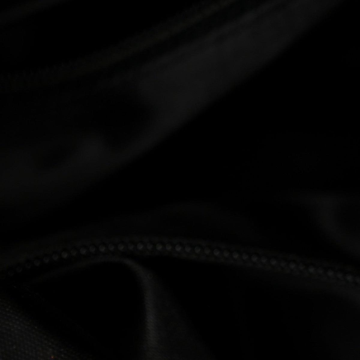 Suede CC Drawstring Backpack Black