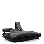 Re-Nylon Saffiano Re-Edition 2000 Double Zip Crossbody Bag Black