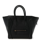 Smooth Calfskin Mini Luggage Black