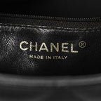 Caviar Quilted Medallion Tote Black