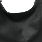 Grained Calfskin Medium Everyday Shoulder Bag Bottle Green