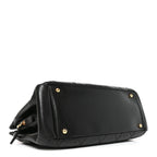 Caviar Quilted Timeless CC Soft Tote Black