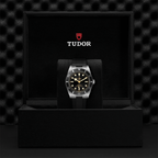 Black Bay 54 37mm - Black on Rubber Strap