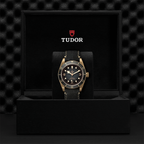 Black Bay Bronze 43mm - Slate Grey on Leather Strap