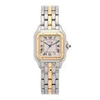 Stainless Steel 18K Yellow Gold 27mm Panthere Quartz Watch