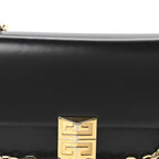 Calfskin Small 4G Chain Shoulder Bag Black