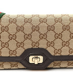 GG Monogram Small Luce Shoulder Bag Beige Ebony