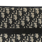 Oblique Pouch Clutch Blue