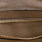 GG Supreme Monogram Textured Dollar Calfskin Web Small Jackie 1961 Hobo Beige Mystic White Oatmeal