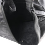 Buffalo Horn Small Mombasa Hobo Black