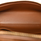 Suede Intrecciato Bang Bang Vanity Case Amber