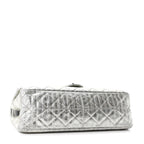 Metallic Striped Calfskin 2.55 Reissue 226 Flap Silver Silver