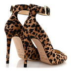 Pony Hair Leopard Helena Pumps 34 Natural