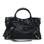 Agneau Arena Silver Hardware Medium Le City Black