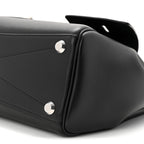 Smooth Calfskin Small Bel Air Carry All Bag Black