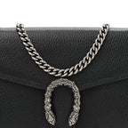 Calfskin Mini Dionysus Chain Wallet Black