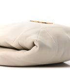 Lambskin Matelasse Monogram Large Jamie 4.3 Pochon Crema Soft