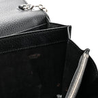 Calfskin Mini Dionysus Chain Wallet Black