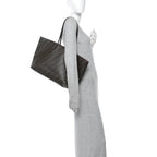 Zucca Spalmati Medium Roll Tote Tobacco Fuxia
