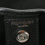 Suede Buffalo Horn Mombasa Hobo Black