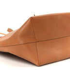 Vegetable Tanned Calfskin Bucket Bag Cammello Royal
