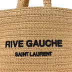 Raffia Rive Gauche Tote Natural
