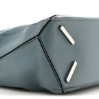 Calfskin Small Puzzle Bag Stone Blue