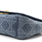 Denim Cannage Small Caro Bag Blue