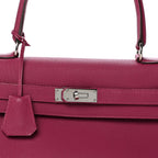 Taurillon Clemence Shoulder Kelly 42 Tosca