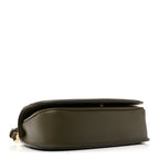 Roxy Calfskin Medium Blondie Top Handle Bag Forest Green