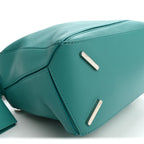 Nappa Lambskin Small Featherlight Puzzle Bag Aquamarine