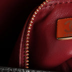 Grained Calfskin Small Souplissimo Maxi Flap Black