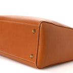 Grained Calfskin Medium Lady Dior Brown