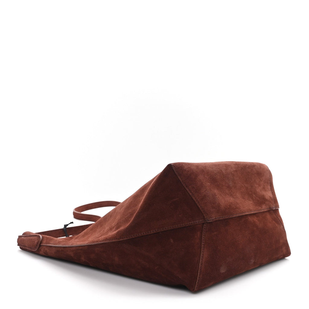 Suede Everyday Cabas Tote Chocolate